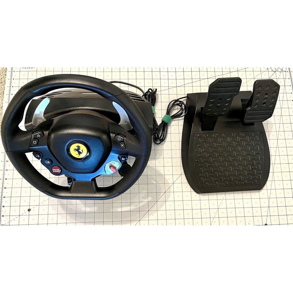 Thrustmaster T80 Ferrari 488 GTB Edition Racing Wheel Controller PS4 PS5 Windows